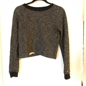 Fabletics tulip hem Cropped Sweathirt